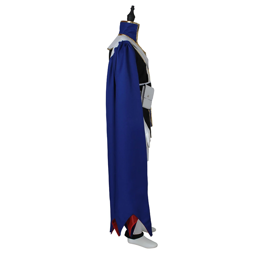 Game Fire Emblem Cosplay Roy Mercenary Costume For Men Combat Uniform Suit with Cape Halloween Carnival Party Warrior Disguise