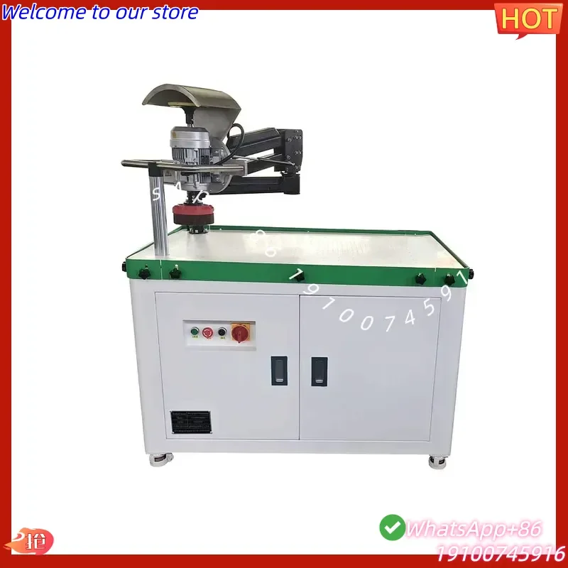 2026Hot Table Edge Rounder Metal Rotary Deburring Machine Double Side End Chamfer Grinding Horizontal Surface Grinder Machine