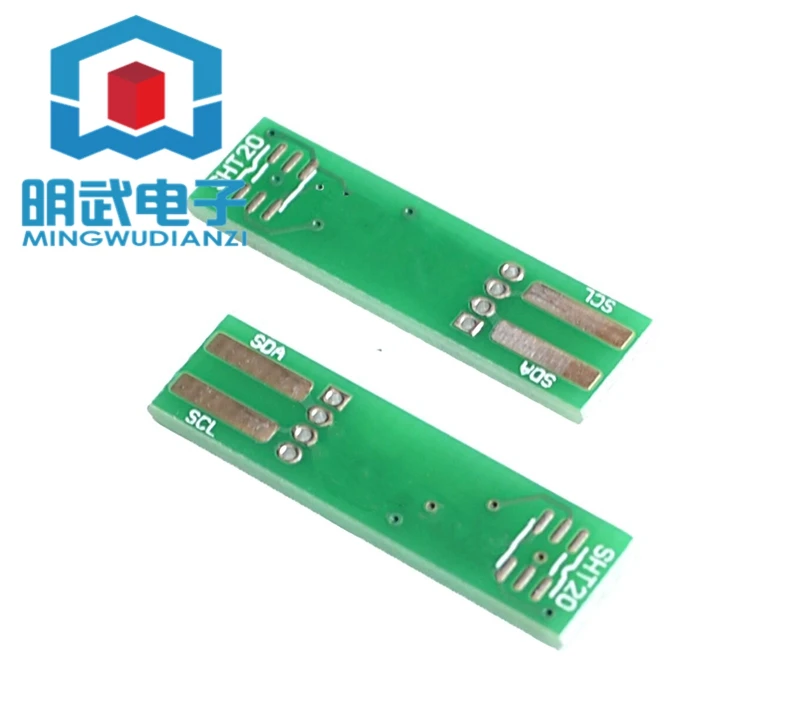 Sensor de temperatura y humedad SHT20 SHT21 SHT25 placa de circuito PCB transferencia SHT30 SHT31 SHT35