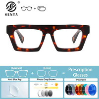 Progressive Lenses Cat Eye Prescription Glasses Custom Blue Light Reading Glasses Men Photochromic Myopia Polarized Sunglasses