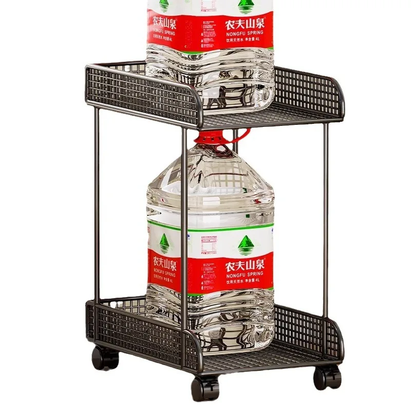 Two Layers Of Chassis Racks Under The Desk Bracket Base Tray Computer Host Rack Desktop Placement Holder