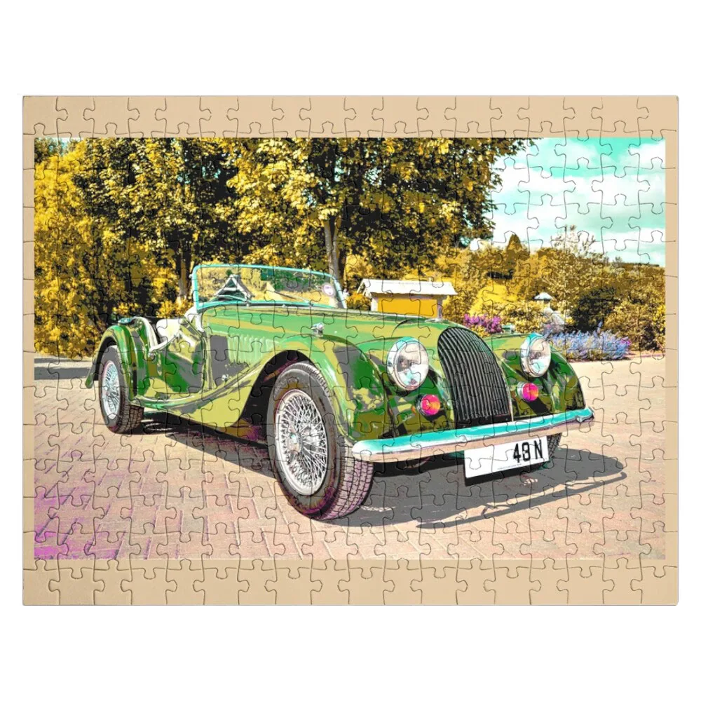 

Morgan Roadster Jigsaw Puzzle Personalised Name Puzzle Children Puzzle