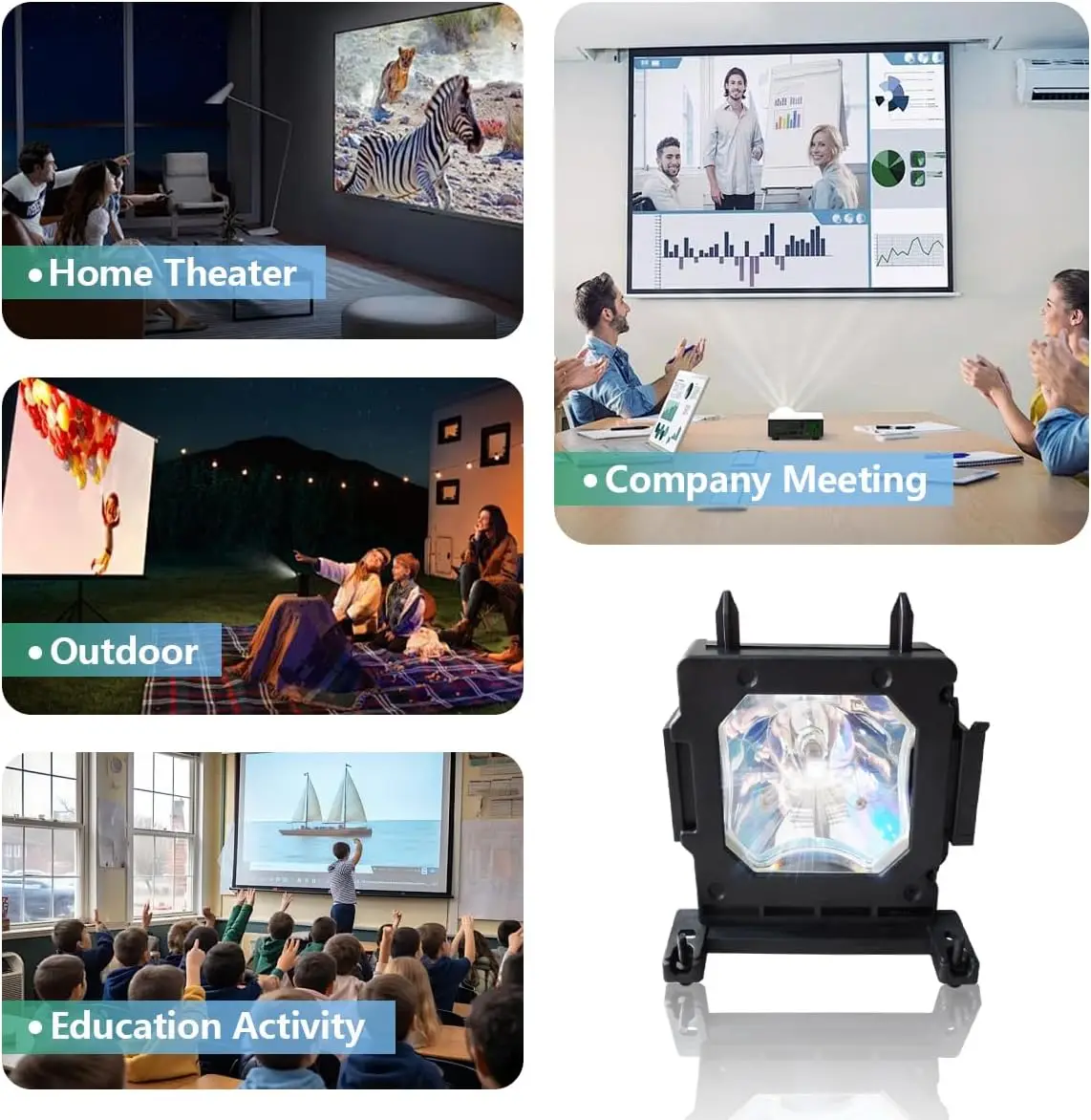 

LMP-H202 LMP-H201 for Sony VPL-HW30AES HW30ES HW50ES HW55ES VW95ES HW30 HW30ES SXRD HW40ES Replacement Projector Lamp