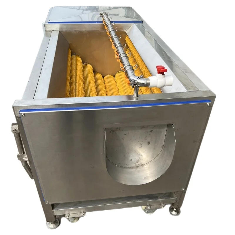 Customized High Efficiency Automatic French Fries Potato Chips Line Include Heat Exchanger Fryer for Food Processing Candies