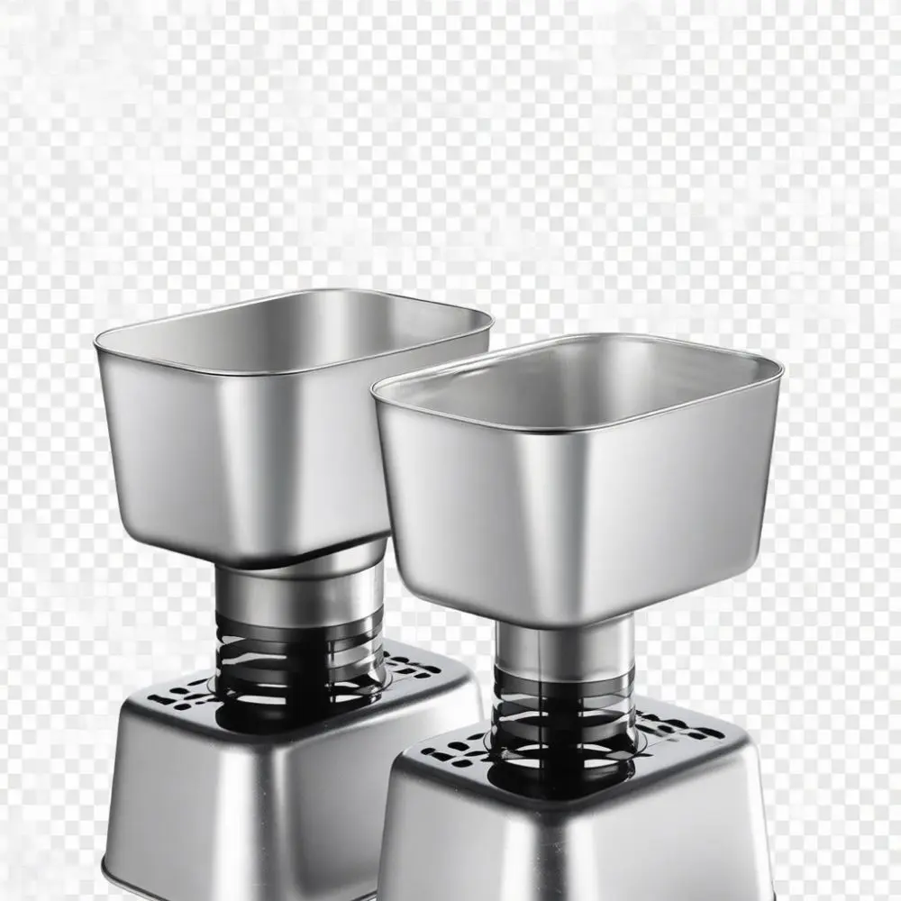 Stainless Steel Rainwater Catching Tool Square Downpipe Fitting Roof Drainage Accessory Large Flow Water Collector