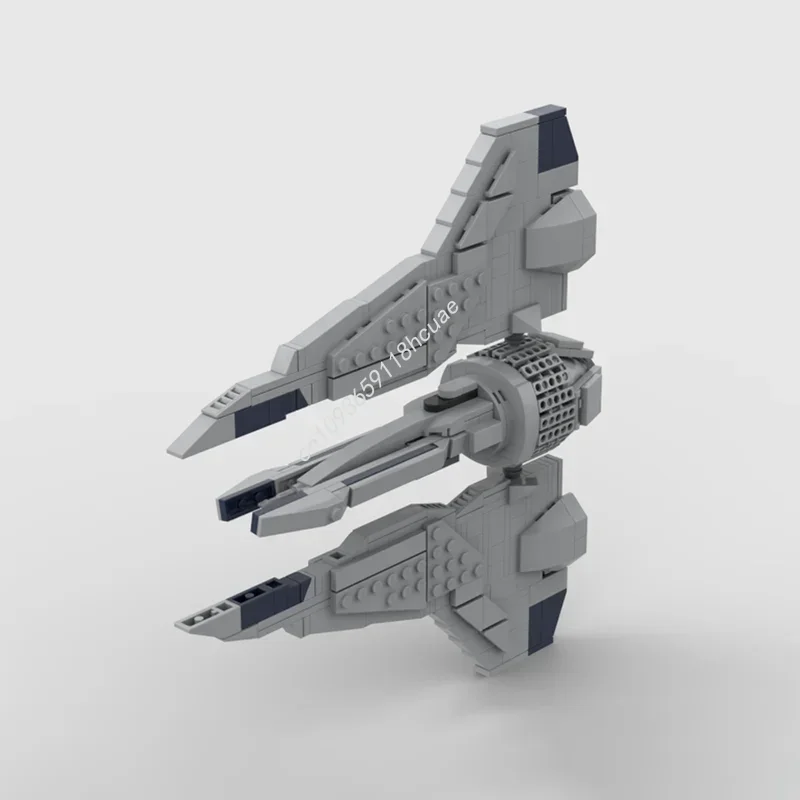 414pcs Moc 스타 배틀 마이크로 Kom'rk 클래스 전투기/운송 모델 빌딩 블록 벽돌 Diy 크리 에이 티브 조립 장난감 아이 선물