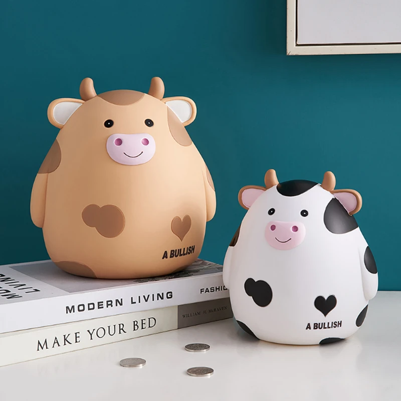 

Bear Rabbit Piggy Bank Money Plastic Coin for Attracting Money Jar Coins Money Box Large Savings Box Coins Child Easter Gift