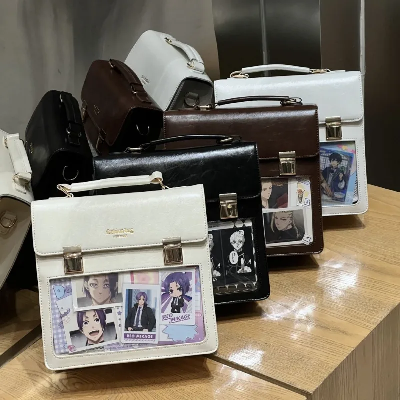 

Square Jk Ita Bolsos Mujer Повседневная ручная сумка Женская сумка в консервативном стиле Sac Femme Сумки через плечо для женщин Япония Bolsas