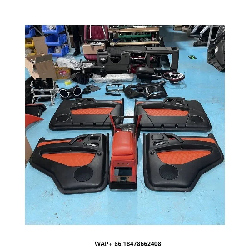 Original Car Interior for Mercedes Benz G-Class W463 G500 G350 G400 G55 G55Amg G63 G65 Car Dashboard Door Interior Panel