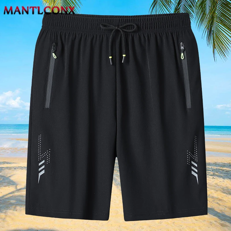 New Summer Elastic Shorts Men Casual Shorts Gym Fitness Sports Short Pants Workout Breathable Shorts Men Running Jogging Bottom