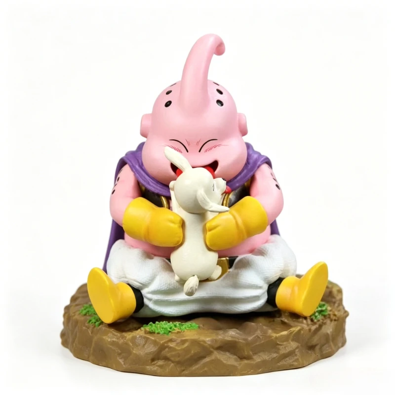 

Dragon Ball Majin Buu Cartoon Cute Figure Model Kawaii Personality 2D Doll Doll Car Ornament Toy Animation Peripheral Wholesale