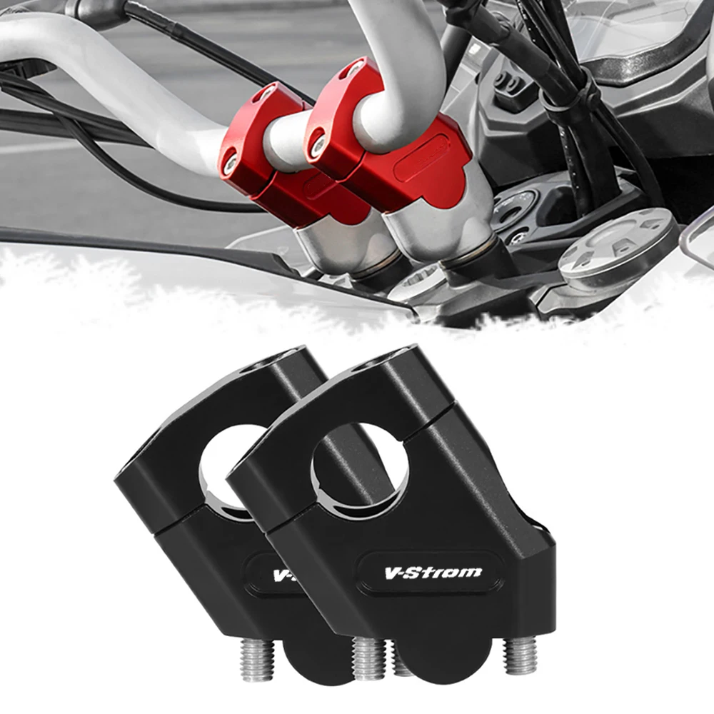 For  V-STROM 800 DE VSTROM 800DE 2023 Motorcycle Handlebar Riser Motocross Heightening Clamp Mount Pit Bike Motorbike vstrom 800