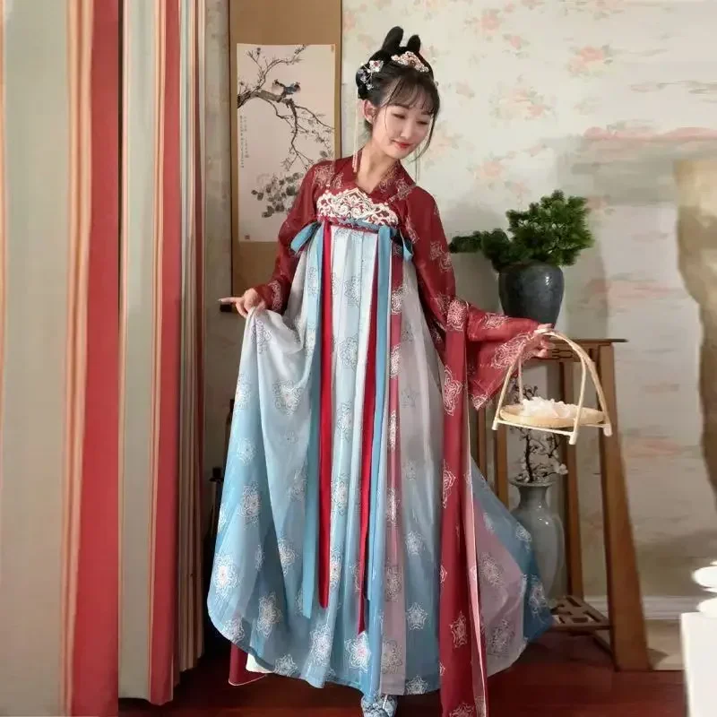 

Halloween Fairy Cosplay Costume Elegant Women's Retro Prom Dresses Ancient Female Classical Princess Chinese Tang Hanfu Women