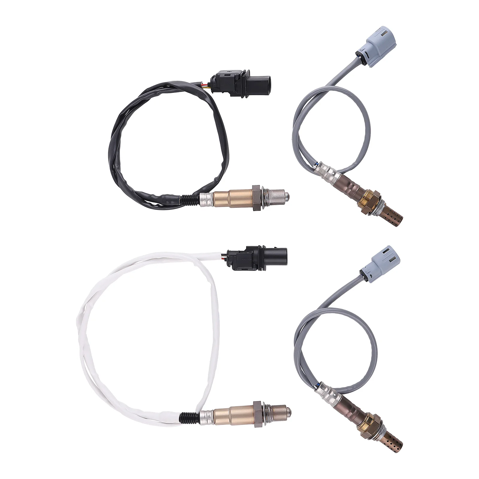 

Set of 4 Upstream Downstream Oxygen O2 Sensor For Ford F-150 6.2L 2011-2014