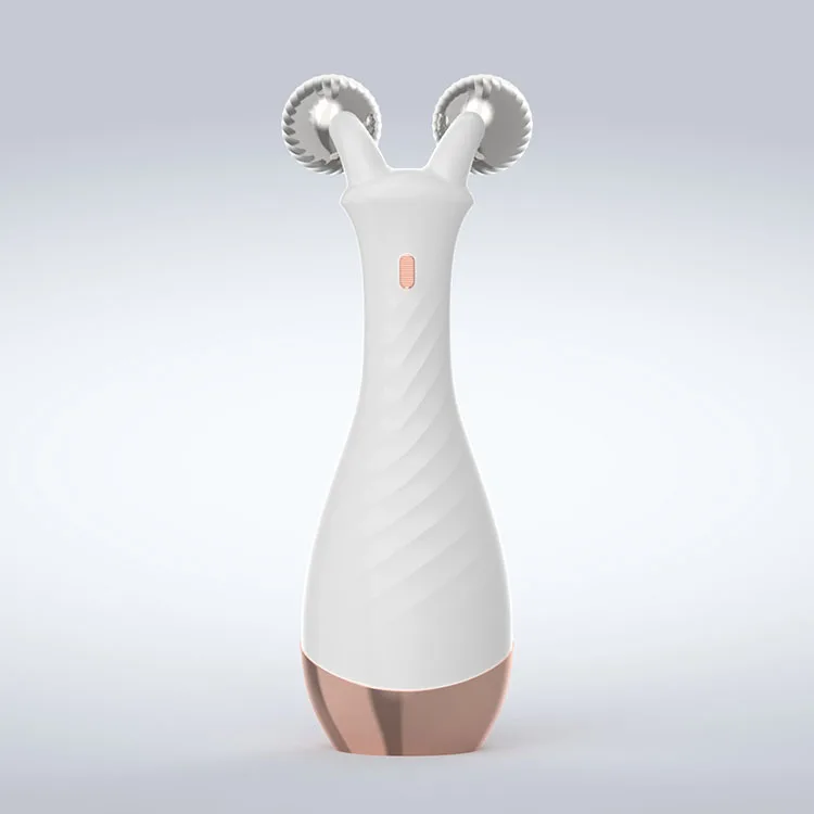2025 OEM ODM Microcurrent Facial Roller - Vibrating Neck & Face Massage Beauty Device for Home Use