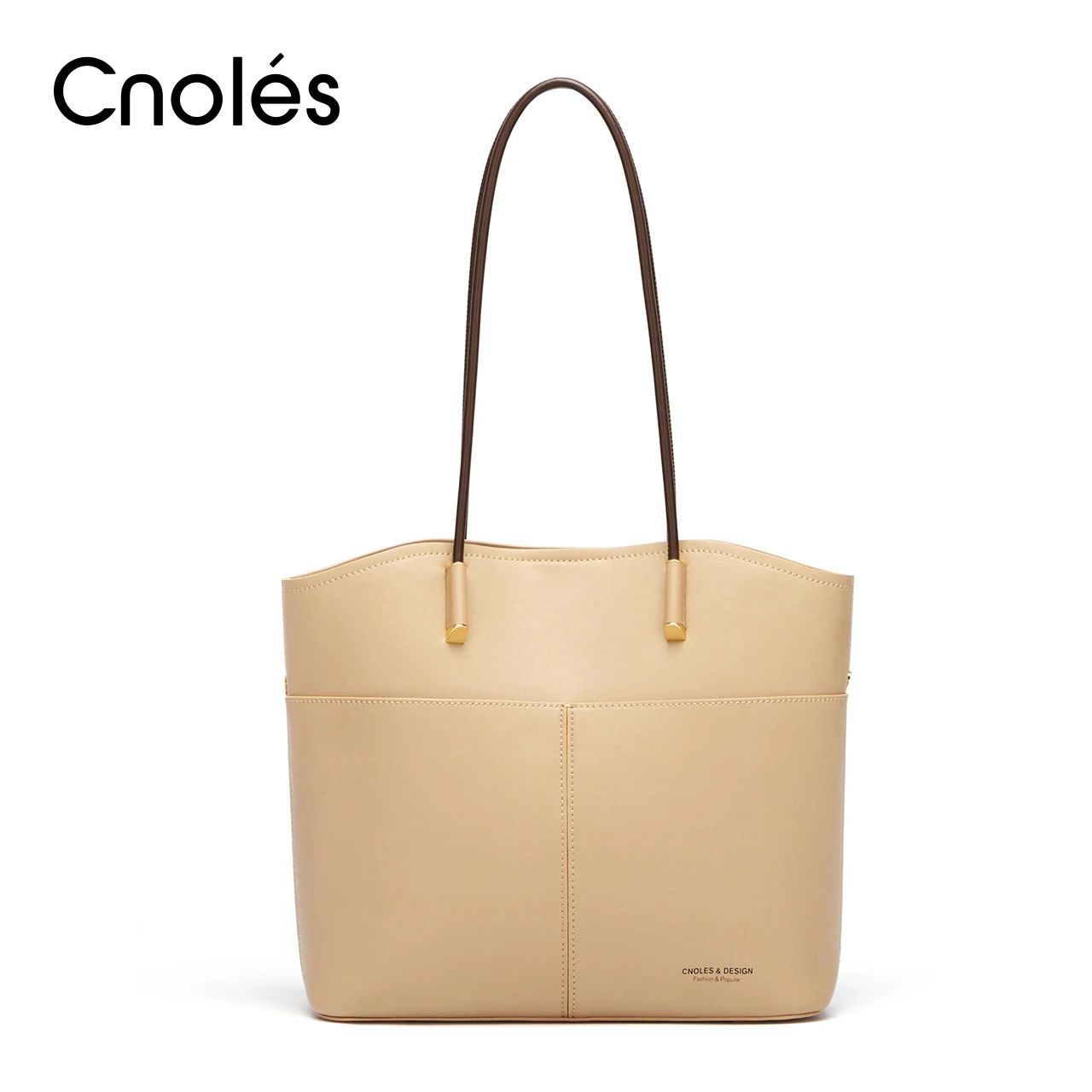 Cnoles Tote Bag dla kobiet moda torba na ramię Crossbody kobieta luksusowa marka skóra Lady Messenger torby