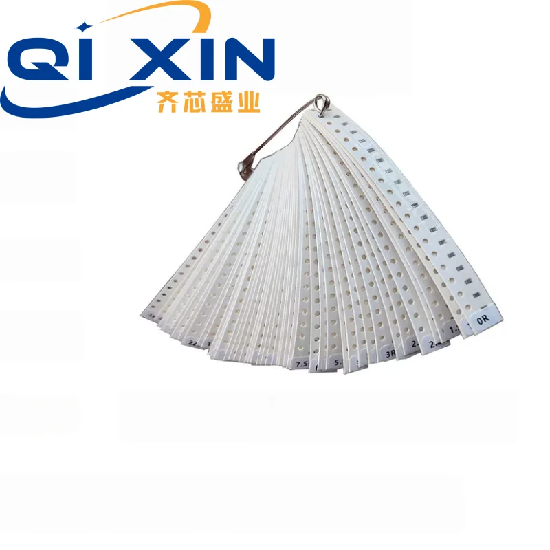 SMD Chip Resistor Assortment Kit 0402 0603 0805 1206 Size, 33 Values 20pcs Each SMT Sample Pack Electronic Circuit Repair Compon
