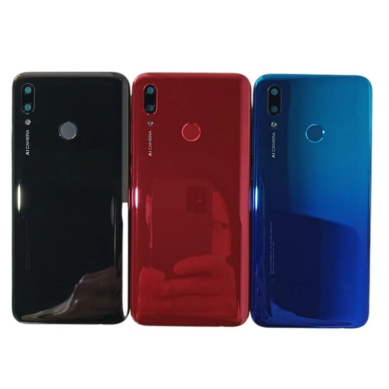 

Высококачественная задняя крышка/корпус для Huawei P Smart 2019 (POT-LX1, POT-LX2J) с отверстием для камеры, для ремонта