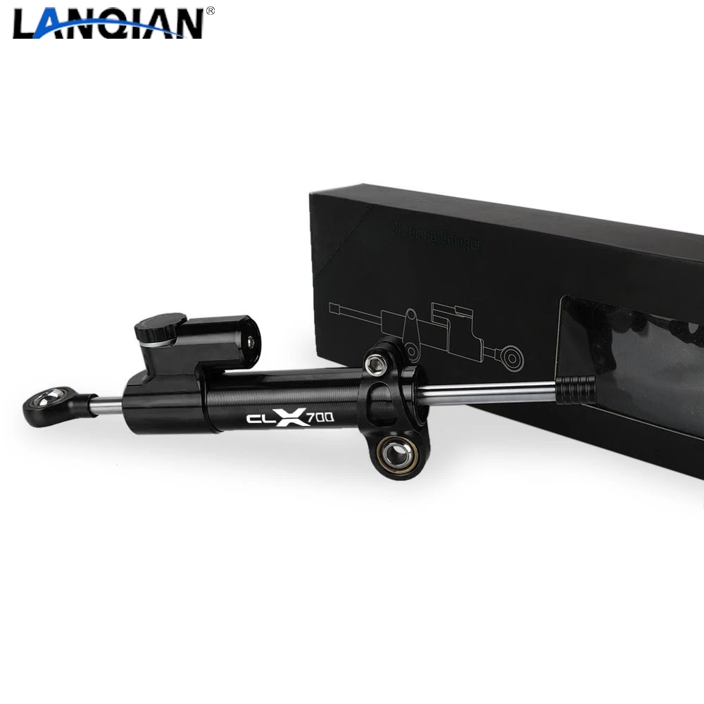 Motorcycle Steering Stabilize Damper Safety Control Bracket Mounting  For CFMOTO 700CL-X CLX700 CLX 700 700CLX SPORT 2020-2024