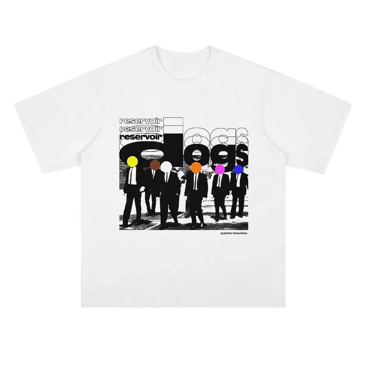 

American Hip Hop Group Simple Fashion Design Short-sleeved T-shirt Men Women with The Same Four Seasons Suitable 2025 New Trend