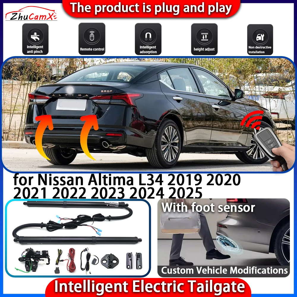 

Smart Powered Tailgate System for Nissan Altima L34 2019 2020 2021 2022 2023 2024 2025 Automatic Intelligent Trunk Lift Kit