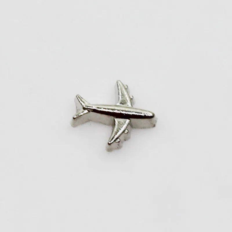 100pcs/lot Mix Color Golden&Silver Plane Living Glass Memory Lockets Floating Charms DIY Jewelry Accessories