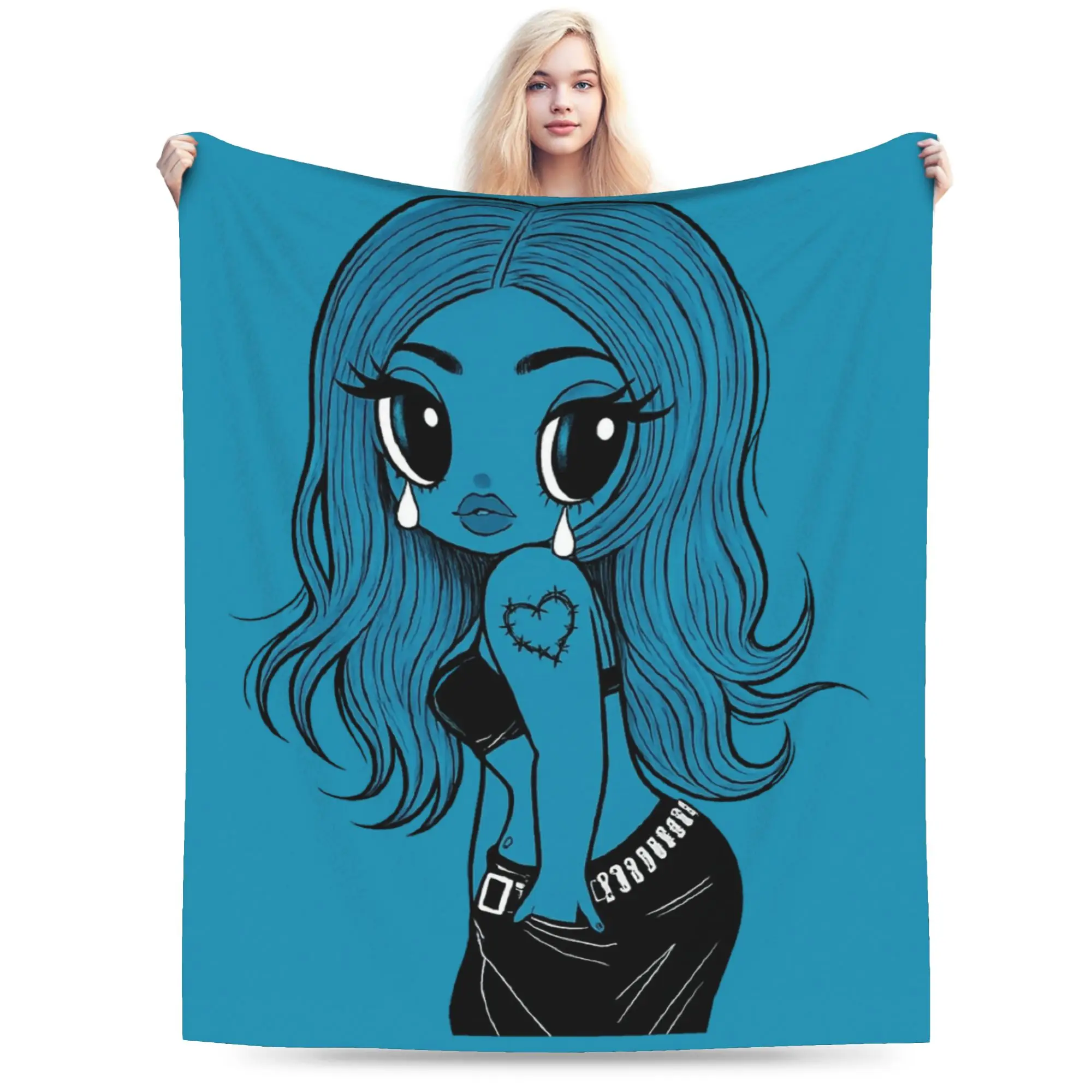K-Karoled G NMADST New Album Blanket Soft Fleece Relax Gift  Throw Blankets Plush Thin Quilt