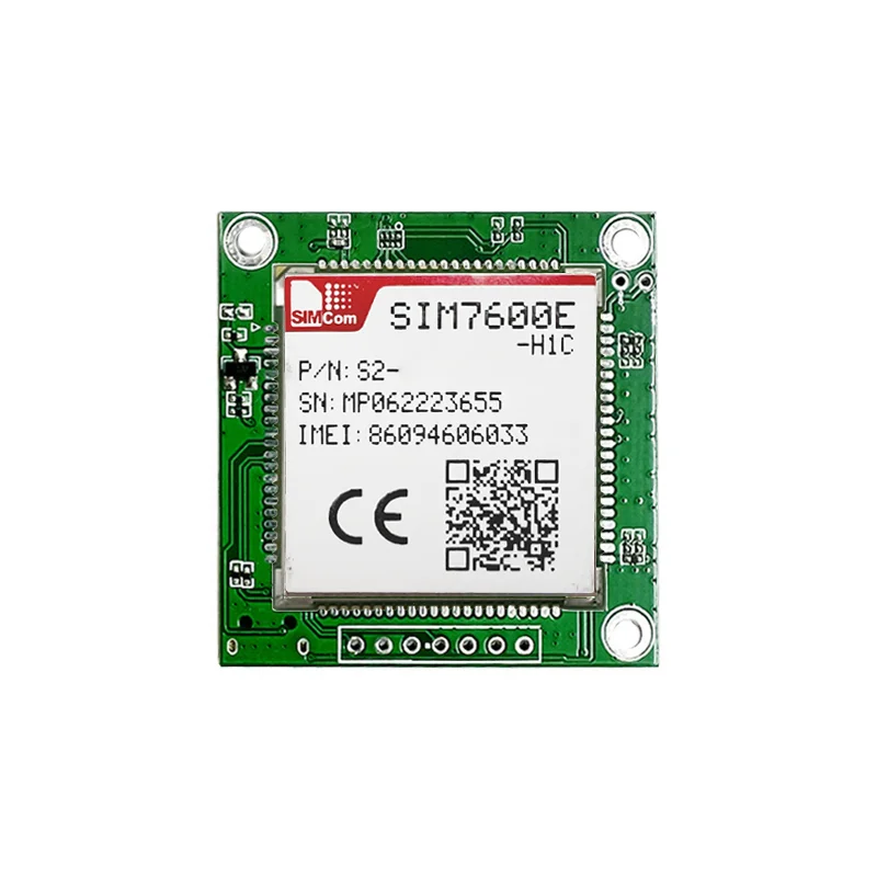 Original SIM7600E-H1C Single-row pin Core Board Development Board with Antenna SIMCOM 4G LTE CAT4+Voice+GNSS Module Modem