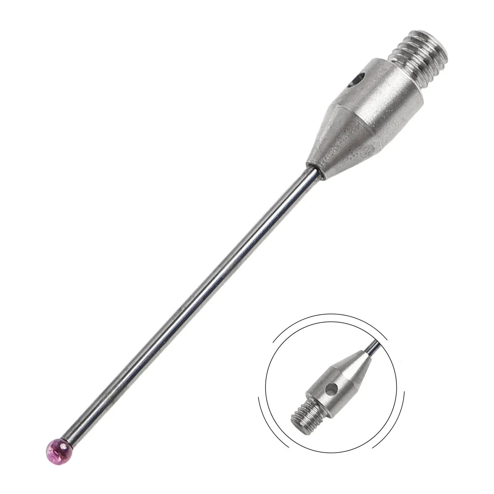 1pcs Cmm Touch Probe Cmm Stylus Tips M3- Thread CMM Styli 1.5mm Ball A-5003-0051 Tungsten Carbide Rod Built-in Anti-collision