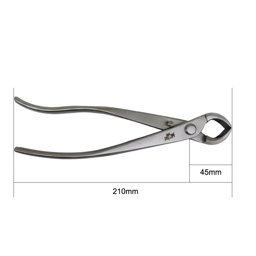 210mm Bonsai Knob Cutter Concave Edge Cutter Ball Shear Scissors Landscape Modeling Garden Bonsai Tools