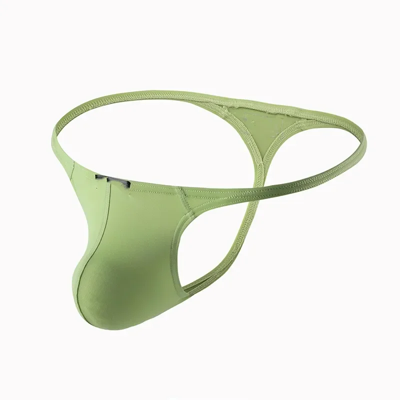 Tangas sexy para homens, roupa interior sedosa, baixo crescimento, cuecas sólidas, penis hipster, lingerie jockstrap, tangas respiráveis