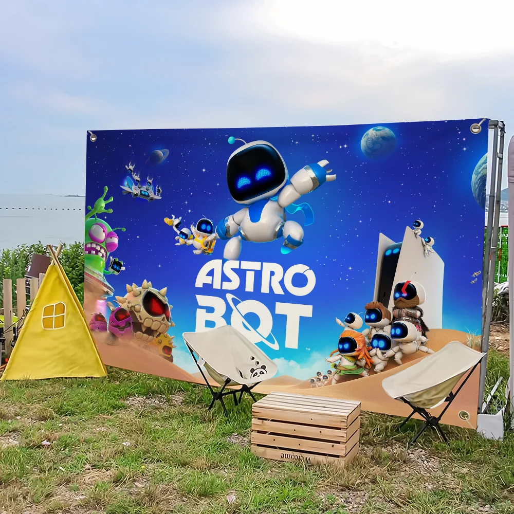 A-Astro Game Bot flag For Picnic Party Art Home Decoration Outdoor Camping Banner