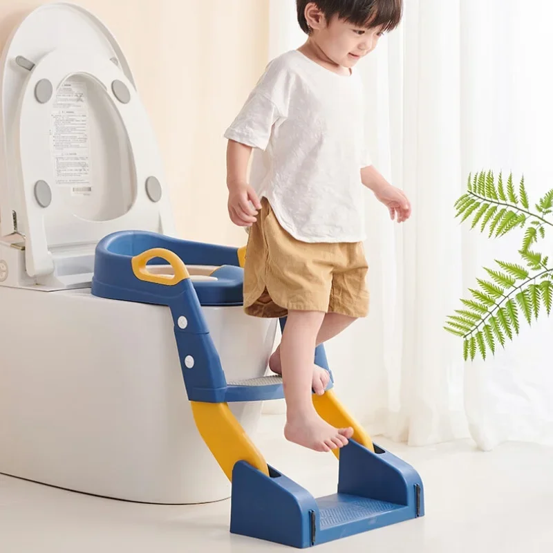 Multifunctionele Opvouwbare Kinderkruk Toiletbril Helper En Ladder Toiletstoel Voor Zindelijkheidstraining Baby Van 0-10 Jaar Oud