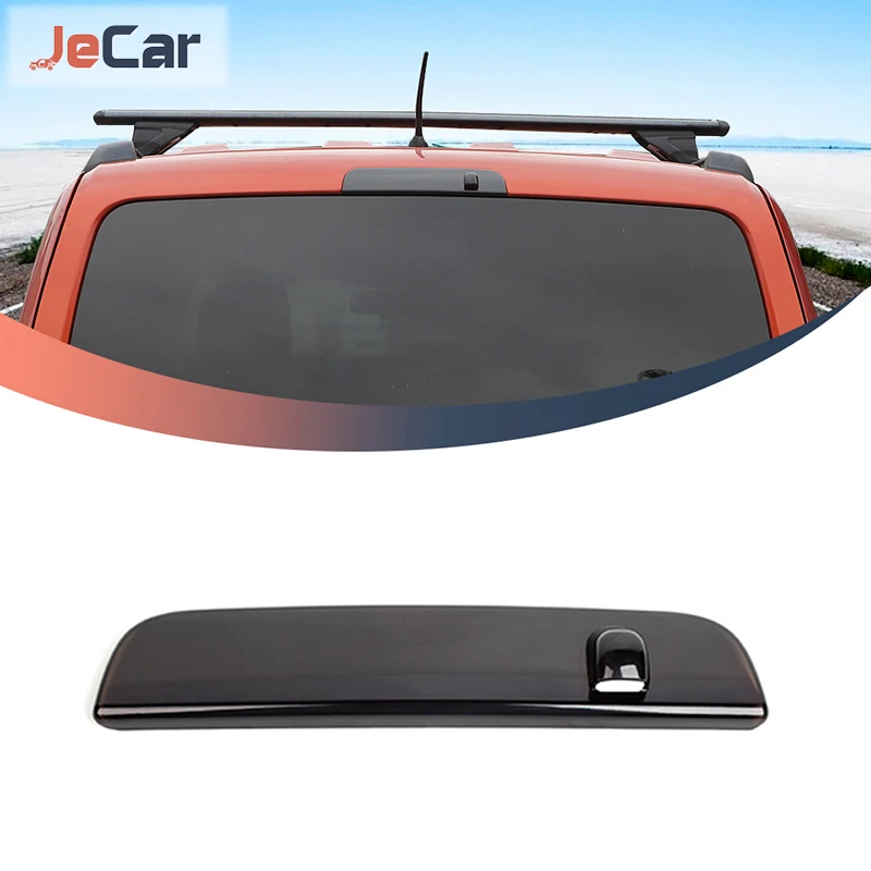 JeCar For Jeep Liberty 2007-2012 Smoky Black Car Rear High Brake Light Decoration Cover Trim Stickers For Dodge Nitro 2007-2012