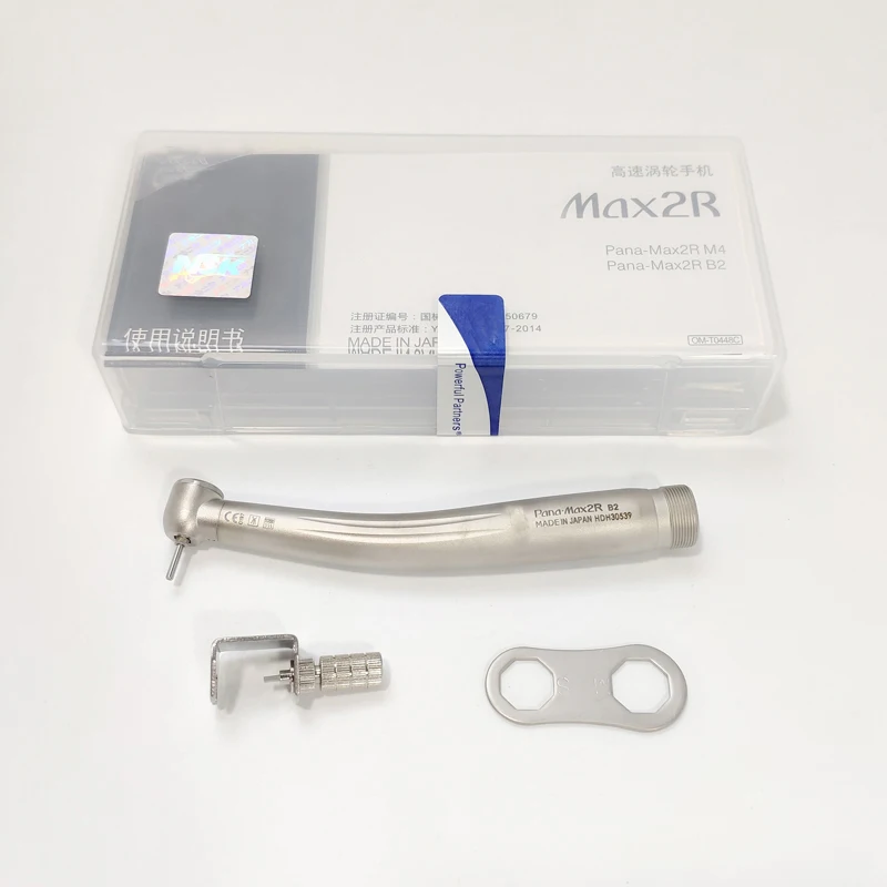 2 Hole 4 Hole Panamax Max2R M4 Style Needle Type Air Turbine Wrench Handpiece Dental Handpiece High Speed Dental Handpiece LED