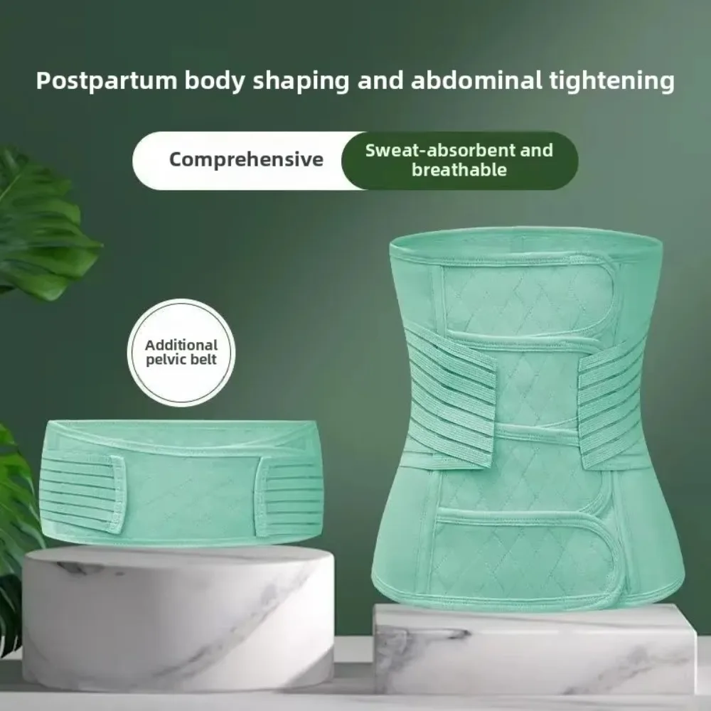 

Waist Support Postpartum Bandage C- Section Natural Delivery Shaping Underwear Breathable Body Shaper Waist Trimmer Belt