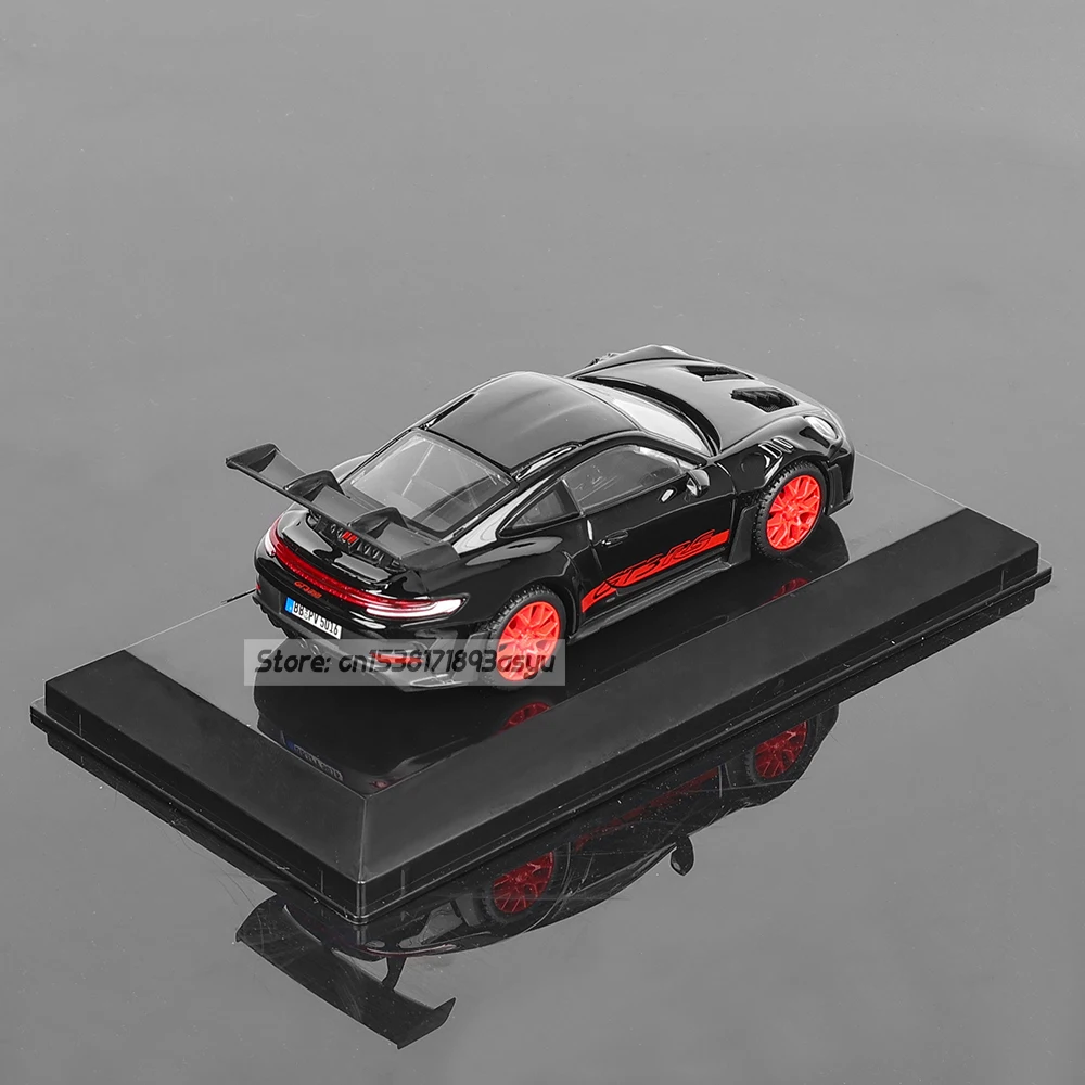 Bburago 1:43  Porsche 911 GT3 RS Audi Alpha Romeo racing model simulation car model alloy car toy male collection gift