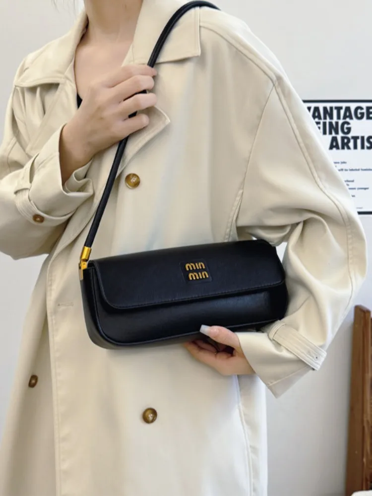 

Luxury high-end designer underarm bag female Korean version of the new fashion shoulder bag simple casual niche female bag trend
