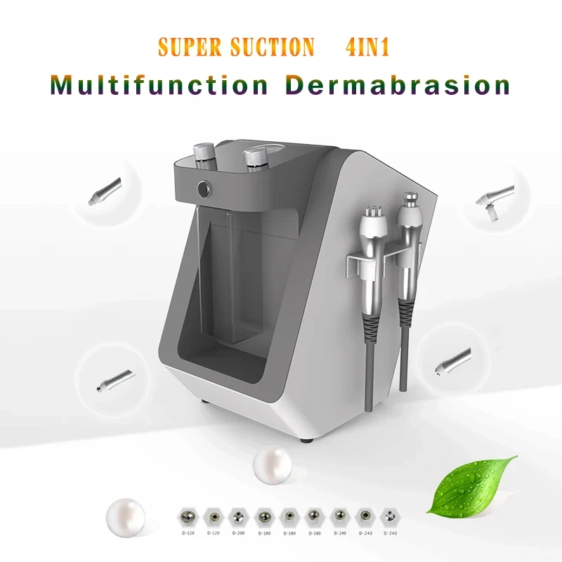 Multifunction 4 in 1 Strong Suction Hydroexfoliator Microdermabrasion Machine Ultrasonic Dermabrasion Micro Dermabrasion