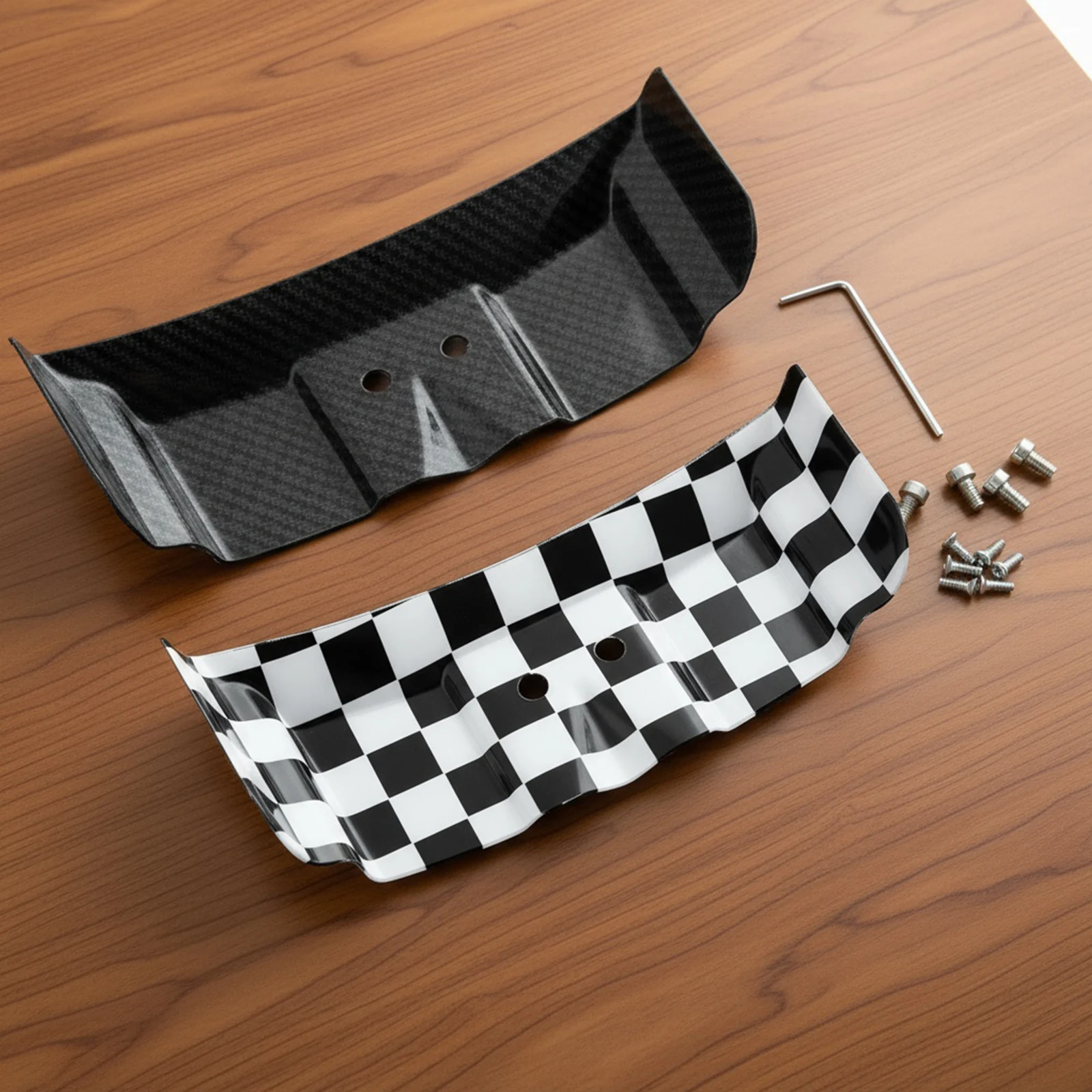 RC Car Tail Wing Rear Spoiler High-Quality Plastic Body Wing Rear Spoilers For Losi Micro-B 1/24 RC Buggy Upgrade Part Accessory
