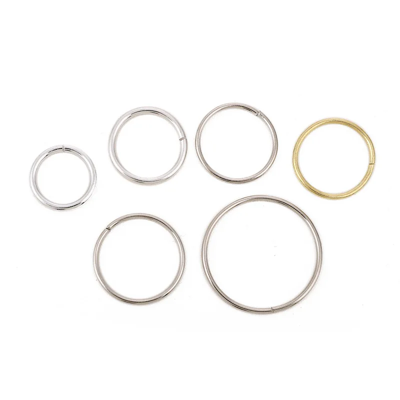 

Iron ring can be opened manually Large iron ring Hat accessories Iron ring Silver soft 3000pcs