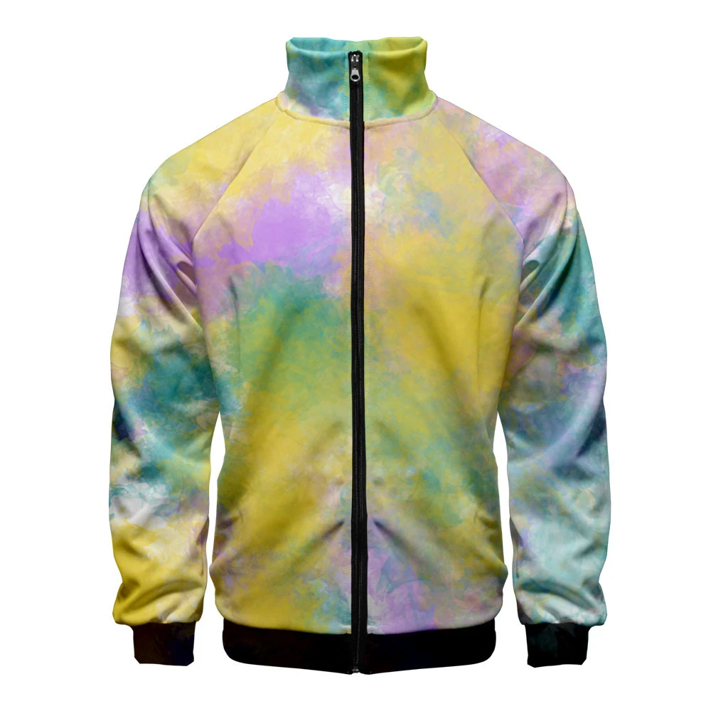 

LCFA 3d Psychedelic Gradient Splash Printed Hoodies Men Long Sleeve Jacket Pullover Sudaderas Hombre Plus Size Sweatshirt Men