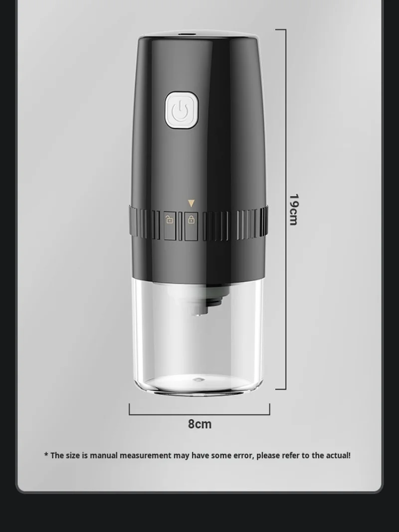 Household small coffee bean grinder multifunctional portable wireless electric coffee bean grinder