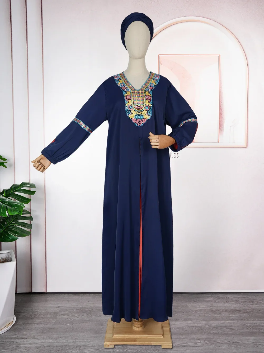 

Muslim Dresses for Modest Women Dubai Abaya Dress Kaftan Islamic African Clothing Ramadan Musulmane Femme Arab Robe Vestidos New