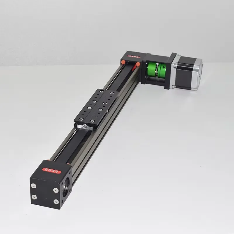 Cnc High Speed Silent Synchronous Belt Linear Module Sliding Table Moving Slider Guide 100-2000mm With Stepper Motor Free