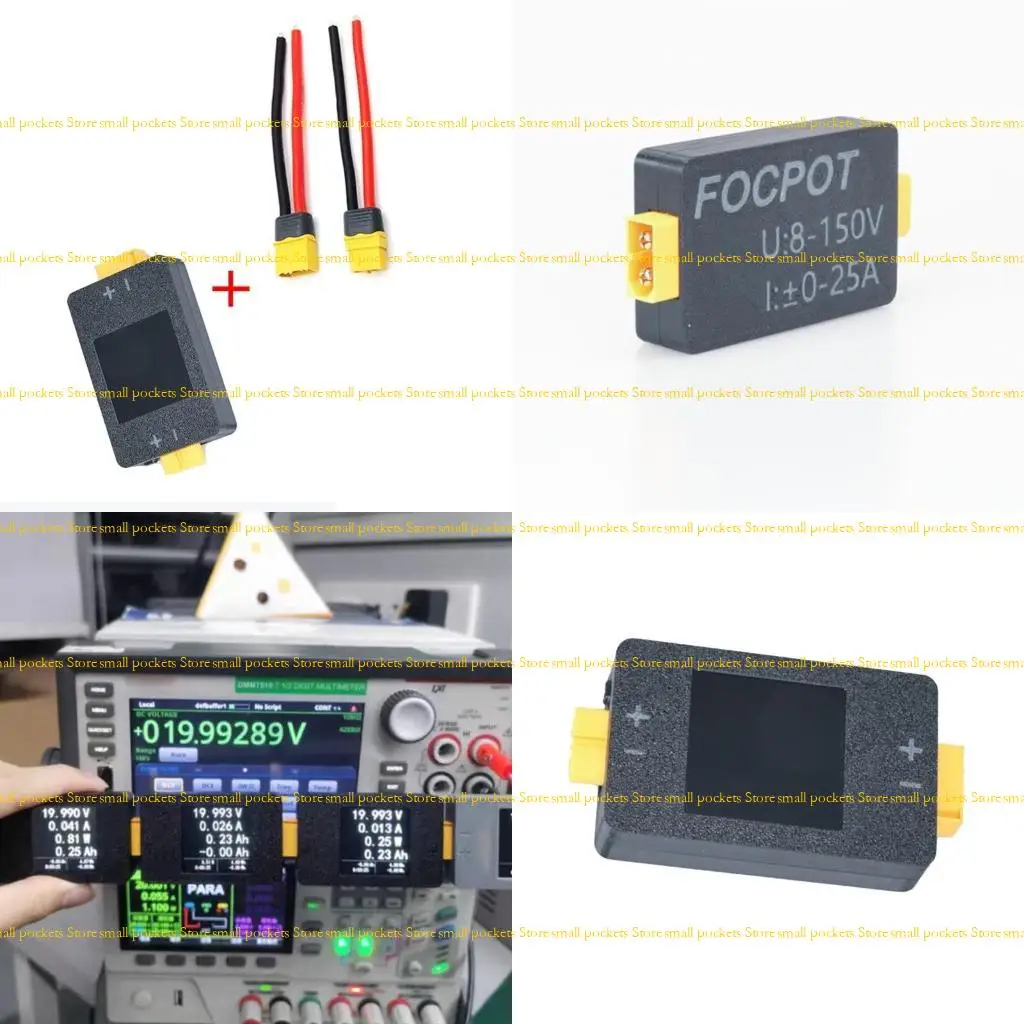 R1WD XT60 كولوم متر 8-150 فولت عملية عالية الدقة شاشة الكريستال السائل جهاز اختبار البطارية