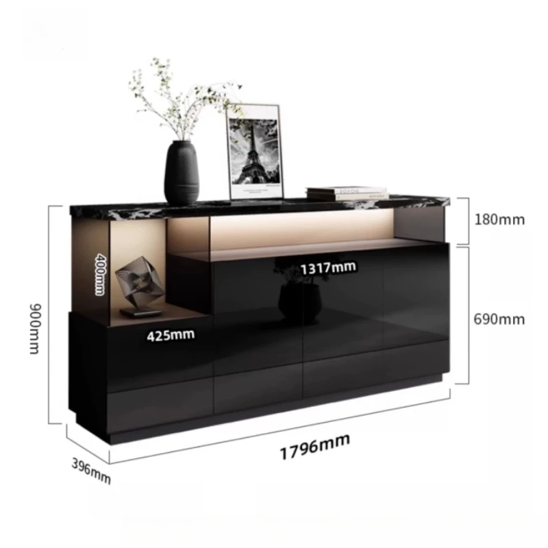Storage Display Cabinets Glass Black Italian Funky Cabinets Collectables Luxury Muebles Para Hogar Living Room Furniture