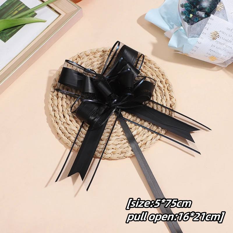 10/50/100Pcs Gifts Ribbons Bows Polychrome