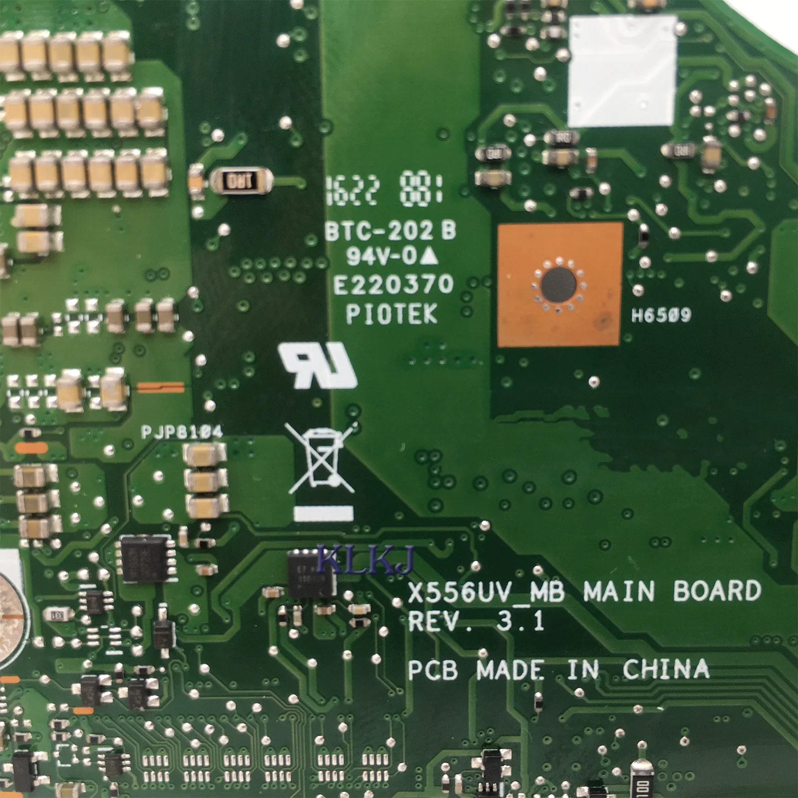 Placa base de portátil X556UV X556UJ para ASUS X556UR X556UB X556URK X556UQK X556UF X556U, placa madre, RAM 4GB/8GB, procesadores i3-i5-i7 generación 6-7, versión V2G