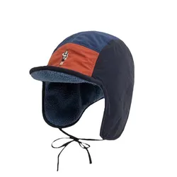 Korean Retro Embroidery Color Matching Bomber Hat for Men Women Autumn Winter Fleece Warm Versatile Ear Protection Ski Pilot Cap